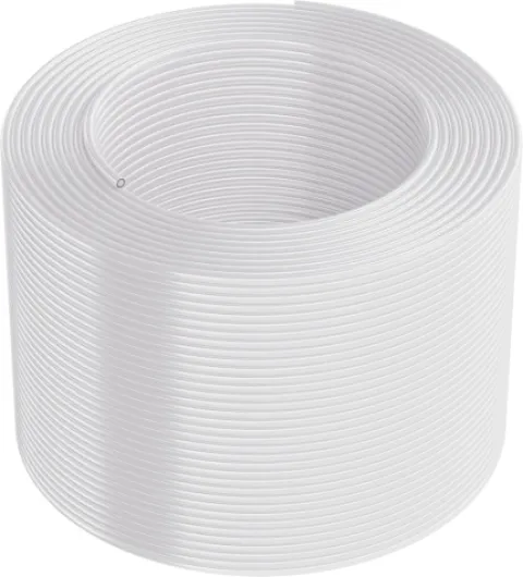 ARKA Tuyau en silicone - 4/6 mm, transparent - Tuyau flexible de qualité alimentaire, idéal pour de multiples applications en aquariophilie et en bassin 200m