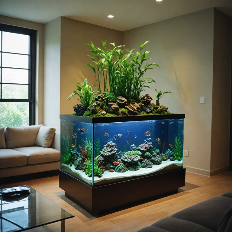 Comment installer et entretenir un aquarium en hauteur chez soi