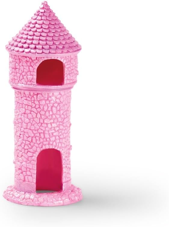 Eden 95217 Décoration d'aquarium Tour de Princesse aux Couleurs Vives offrant Une cachette idéale pour Les habitants de l'aquarium