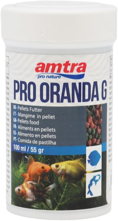 Pro Oranda Gran - Aliment Granulaire Complet pour Poissons Rouges et Similaires, Mélange des Granulés, 100 ML Carotte 1 unité (Lot de 1)