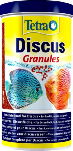 Nourriture Pour Poissons Complète - Pour Discus - Aliment en Granulés Submersibles - 1 Litre 1 l (Lot de 1)