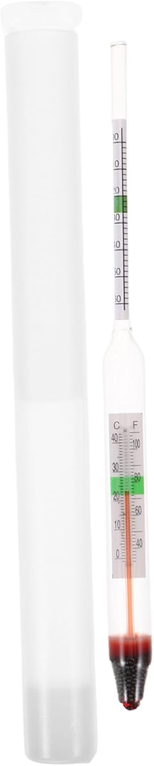 1 Jeu Densimètre pour Aquarium d'eau De Mer Compteur d'eau Aréomètre Daquarium Hydromètre De Salinité Premium Salinomètre pour Aquarium Réservoir De Mer Un Verre Eau Salée De Mer