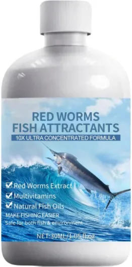 Attractant vers de Vase 30ml pour Pêche Carpe Eau Douce et Mer, Additif Liquide Appât pour Lac Réservoir Côte, Attractif de Pêche Extérieure & Accessoires Aquarium