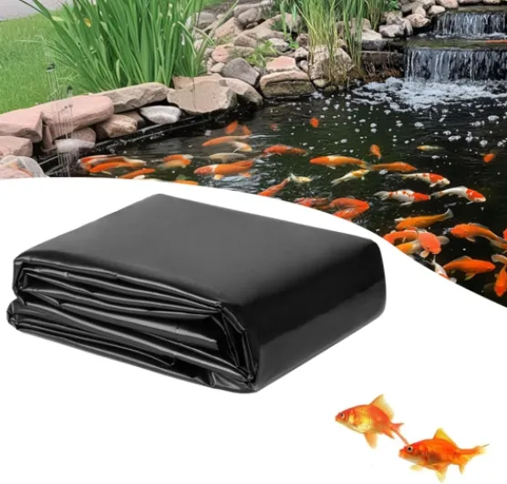 Bache epdm 2x8.5m epdm toiture Piscine, à Membrane renforcée Film d'étang, Bassin de Jardin extérieur étangs et étangs de carpes koï résistant à la déchirure