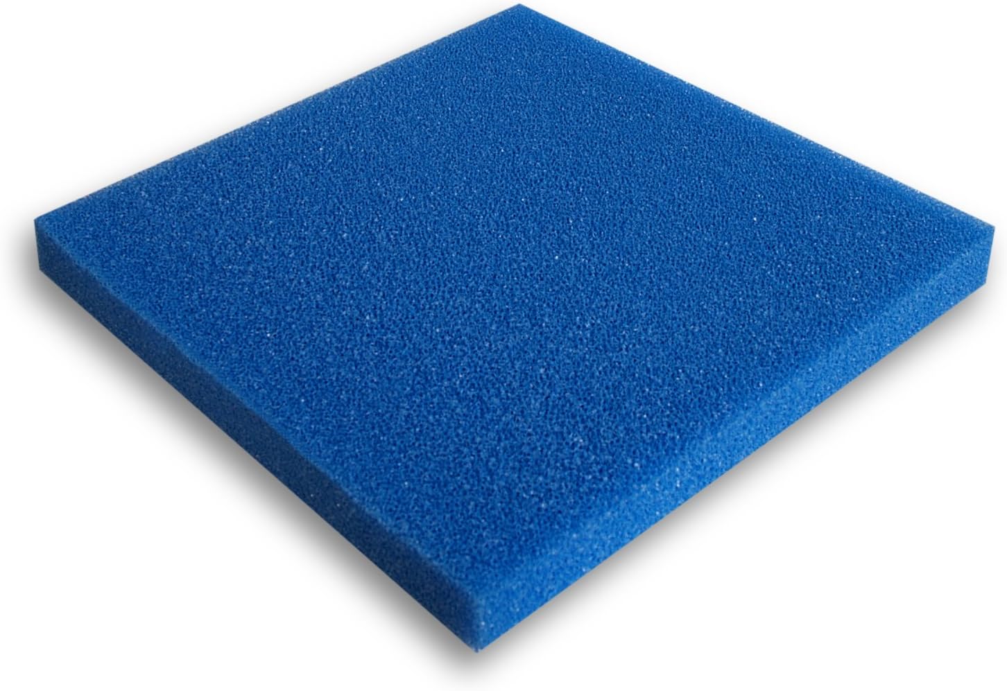 Tapis Japonais filtrant - 50 x 50 x 5 cm / 10 ppi - Grossier - Filtre de Bassin et d'Aquarium pour Filtration Eau HMF - Couleur Bleue 5 cm dick+10 ppi+couleur bleue