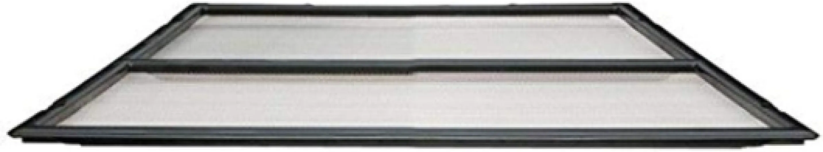 EXO TERRA Couvercle grillagé pour Terrarium 43.18 x 43.69 x 1.78 cm 1-(Pack)