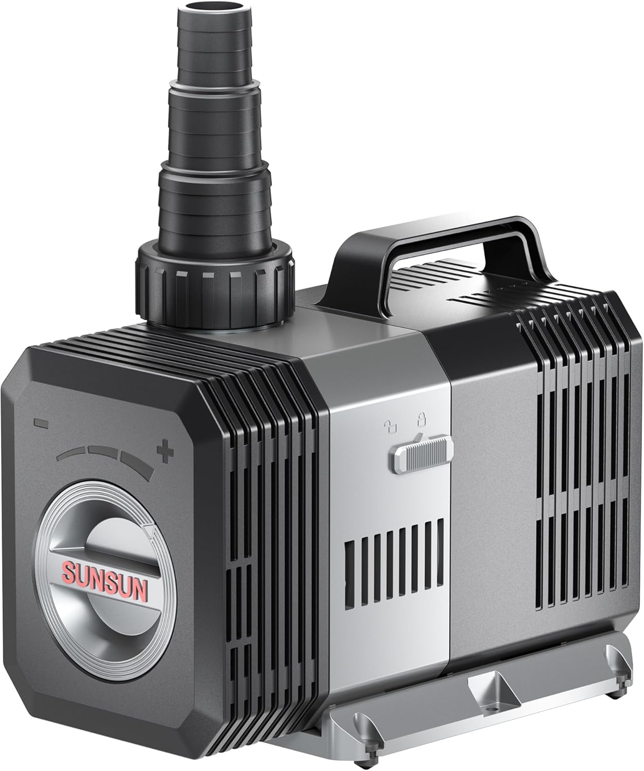 CTP-16000 Pompe de Bassin SuperECO - 208 x 138 x 158 mm - débit max - 16000 l/h / 140 W/refoulement max - 7,5 m - avec câble 10 m - Filtration Circulation Écumeur eau jardin étang