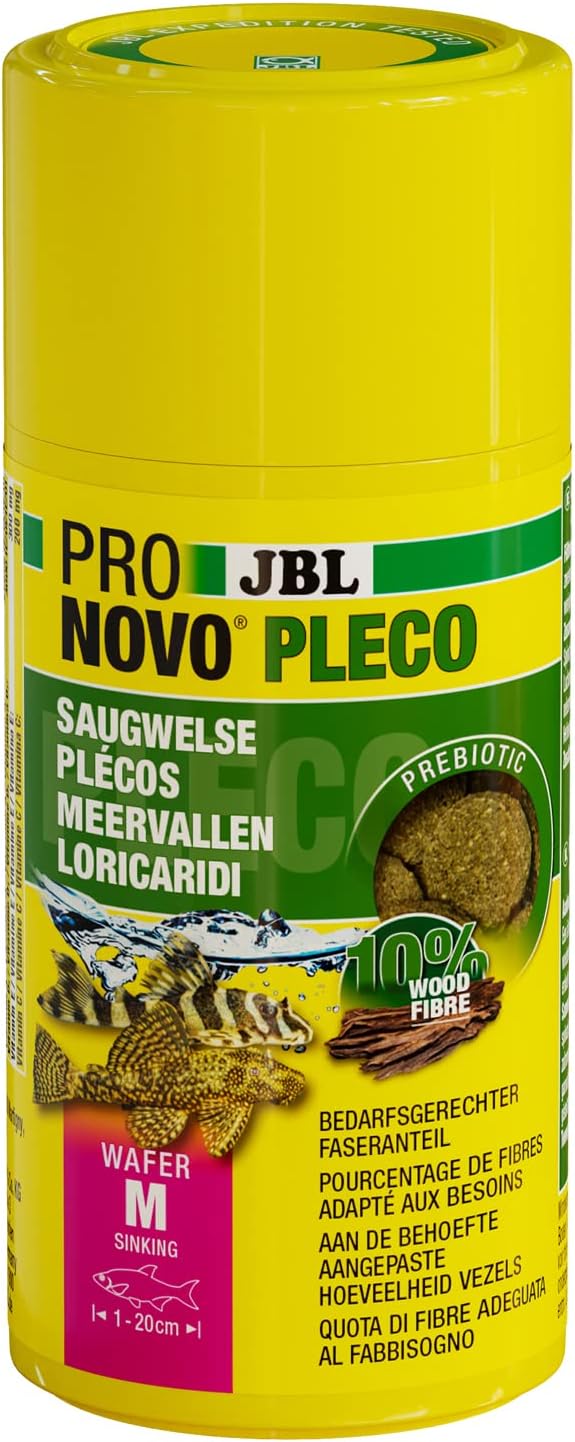 PRONOVO PLECO WAFER, Comprimés pour Poissons, taille M, 100 ml 53 g (Lot de 1)