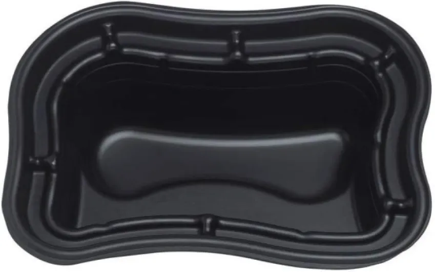 36768 Bassin Préformé 500 L, Noir 500 L Unique