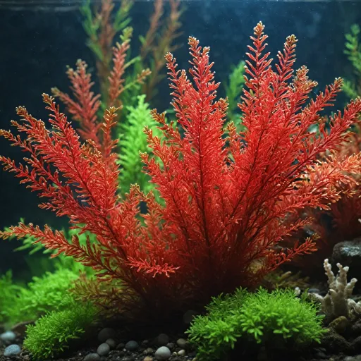 Tout savoir sur la rotala blood red : une plante d’aquarium éclatante
