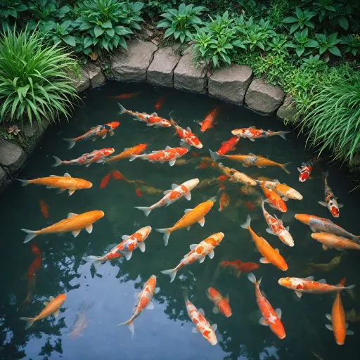 Comment bien nourrir ses carpes koi pour une santé optimale