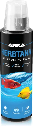 ARKA Herbtana - 236 ML - Booster de santé Naturel à Base d'herbes pour Poissons, renforce Le système immunitaire dans Les Aquariums Marins et d'eau Douce - 236ml