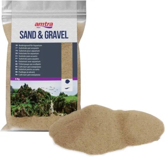 Sable Ambra Extrafin pour Aquariophilie 0.1-0.2 mm, 5 kg