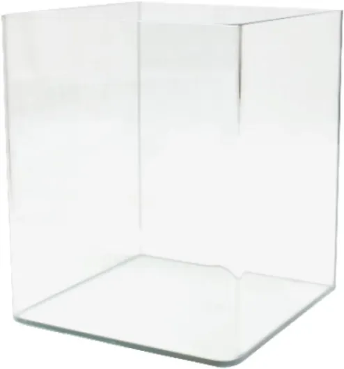Nanotank 30 - Réservoir d'Aquarium 30 L - Boîtier en Verre Extra Clair 30 x 30 x 35 cm - Réservoir pour Poissons Rouges Ou comme Réservoir pour Tortues d'eau avec Tapis Absorbant 30 L Tank