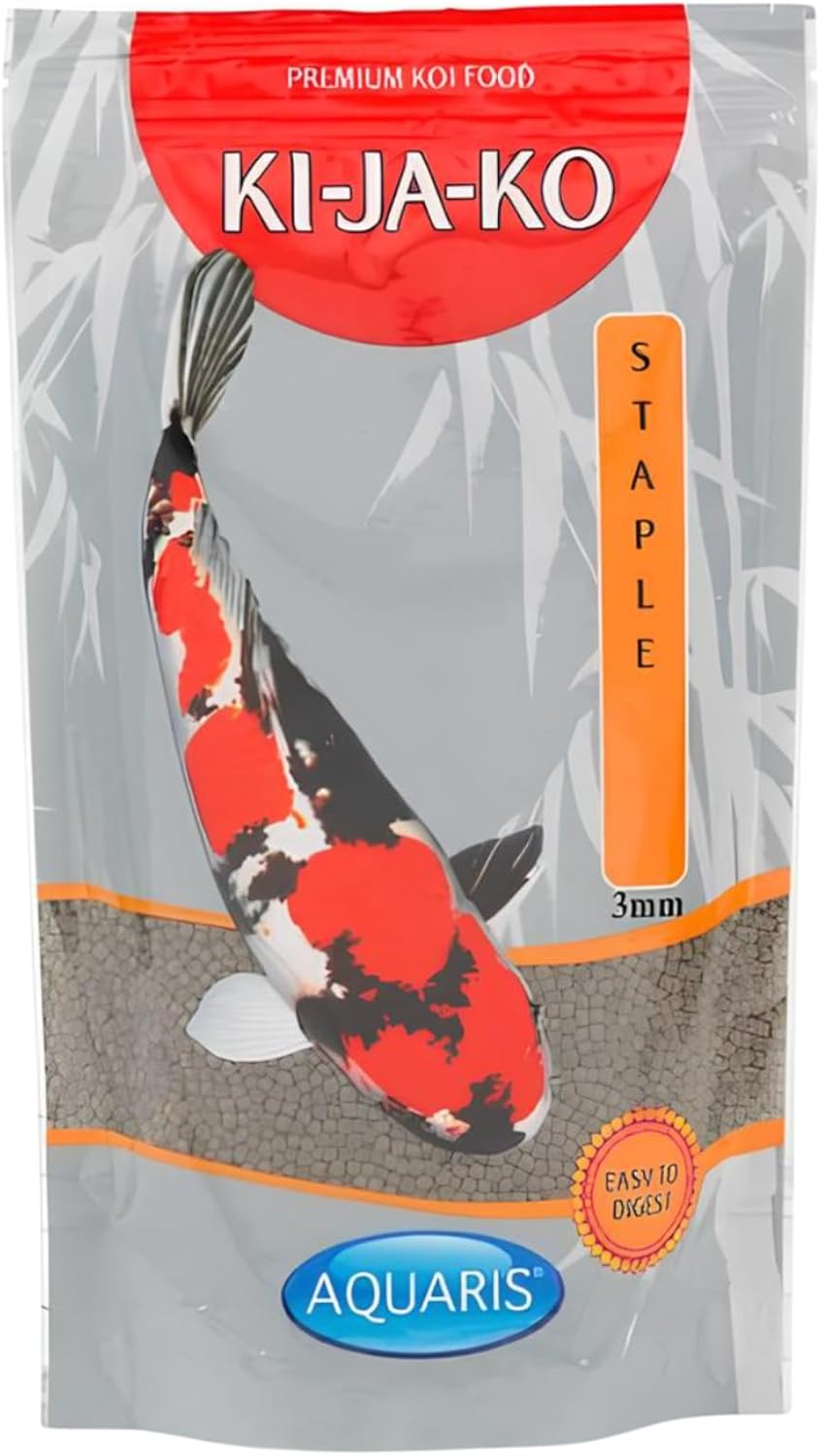 Staple Nourriture pour carpes koï 3 kg / 3 mm granulés flottants pour Toute l'année avec vitamines et minéraux pour Une santé optimale