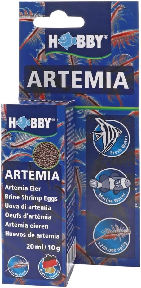 OEUFS d'ARTEMIA HOBBY 20ml 20 ml (Lot de 1)