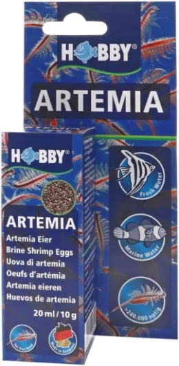 OEUFS d'ARTEMIA HOBBY 20ml 20 ml (Lot de 1)