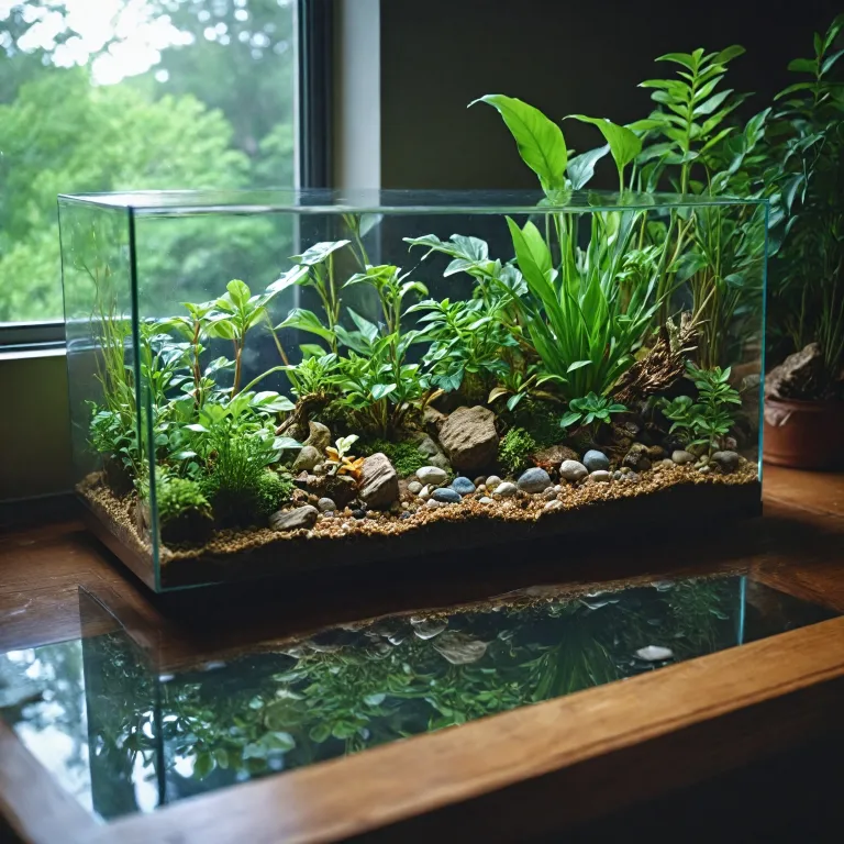 Comment choisir et entretenir les plantes pour un aquaterrarium réussi
