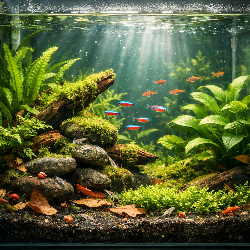 Aquarium vide : transformer une cuve nue en écosystème d’exception