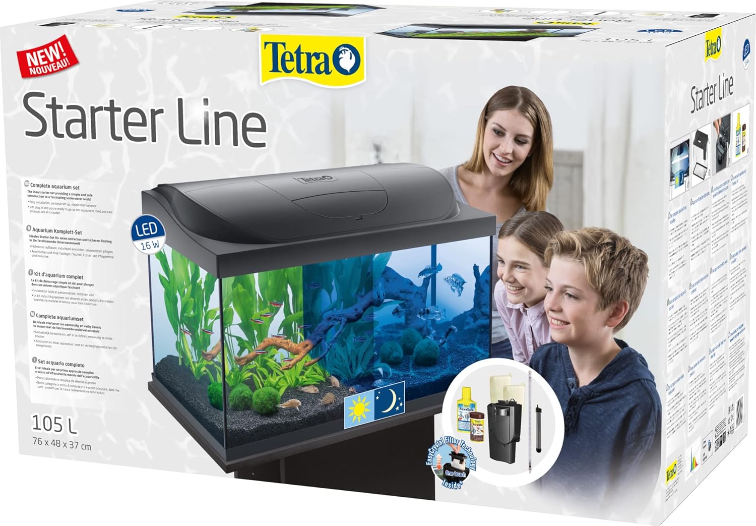 Starter Line LED Set Noir 105L