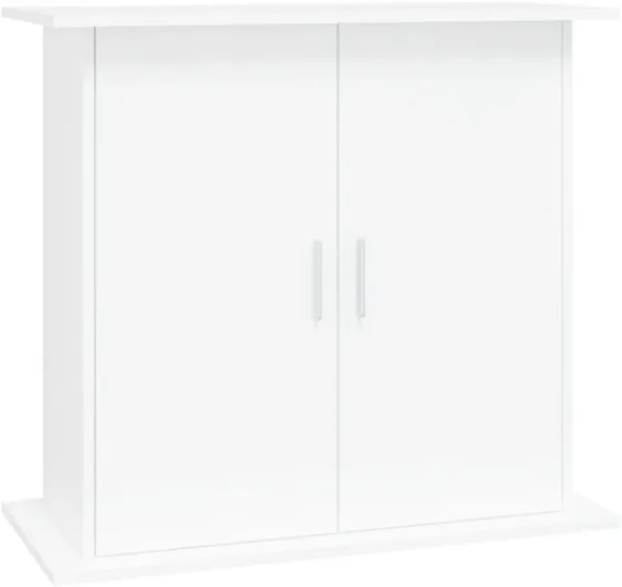 Support pour Aquarium Support d'aquarium avec Armoire de Rangement Meuble pour Aquarium-Blanc-81 x 36 x 73 cm Blanc 81 x 36 x 73 cm