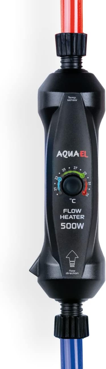 AquaEl Flow Inline Chauffage d'aquarium 500 W