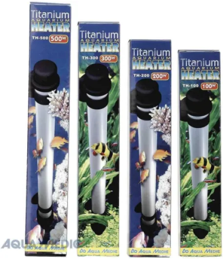 Aqua Medic Titanium heater 500 W für Aquarien von 1000 - 1500 l, Länge: ca - 32 cm