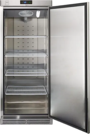 Congélateur GFR6600S, 380 L, refroidissement par air, 480 W, avec serrure, 5 étagères réglables, argenté 380 L (480 W) Argenté