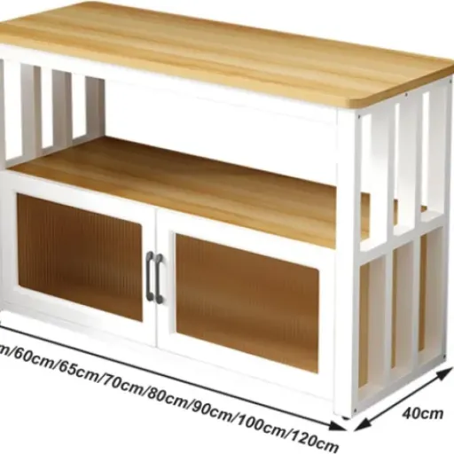 Test Support d'aquarium métal 80x40x80 : le meuble 3 niveaux qui fait le job sans chichi