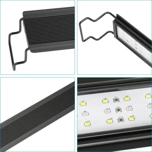 Test Éclairage aquarium LED 36W Yakimz : une rampe simple qui fait le job sans se ruiner