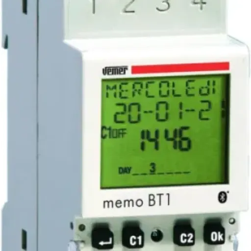 Test VEMER VE767600 MEMO BT1 : le programmateur DIN qui simplifie enfin la gestion des horaires