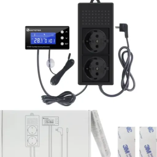 Test KETOTEK KT5000 : la prise thermostat jour/nuit qui fait le job sans se ruiner