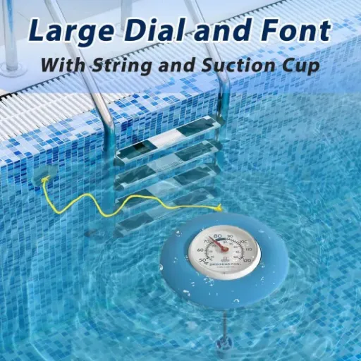 Test Thermomètre de Piscine DIELOVEHUA : simple, sans pile, ça fait le job