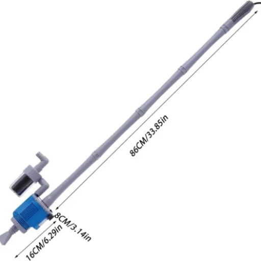 Test Kit de siphon d'aquarium EB-028 : le nettoyeur électrique qui évite de siphonner à la bouche