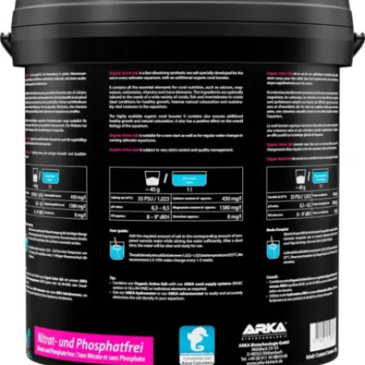 Test ARKA Organic Active Salt 20 kg : un sel récifal sérieux pour ceux qui veulent une eau stable sans trop se prendre la tête