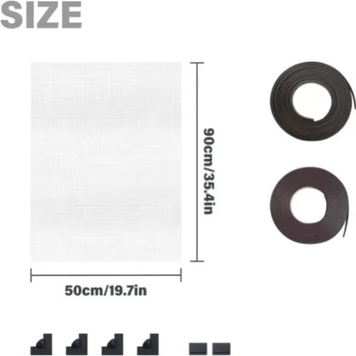 Test Filet magnétique Anti-Ressort pour Aquarium : un "couvercle" surtout magnétique sur le papier