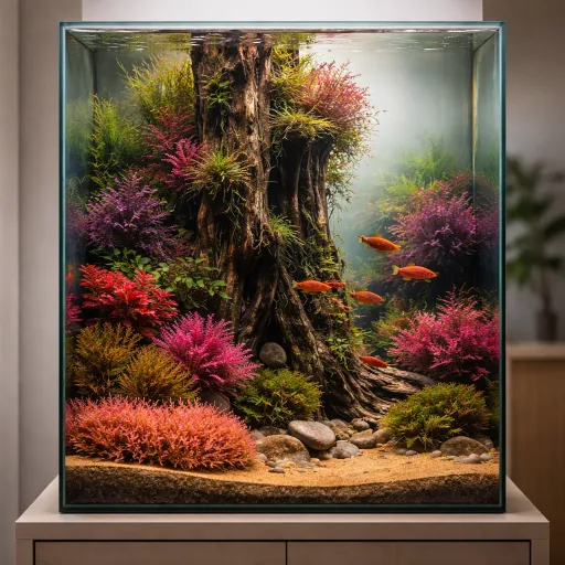 Aquascaping vertical : le style qui repense la profondeur de votre bac