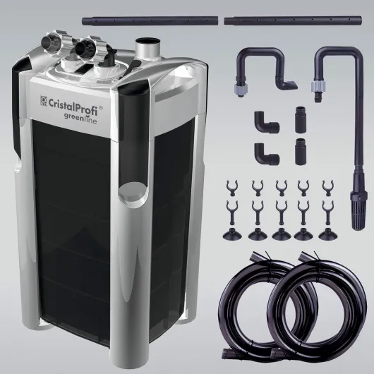 CristalProfi E1502 Greenline - Filtre Extérieur Pour Aquarium 200 - 700 l