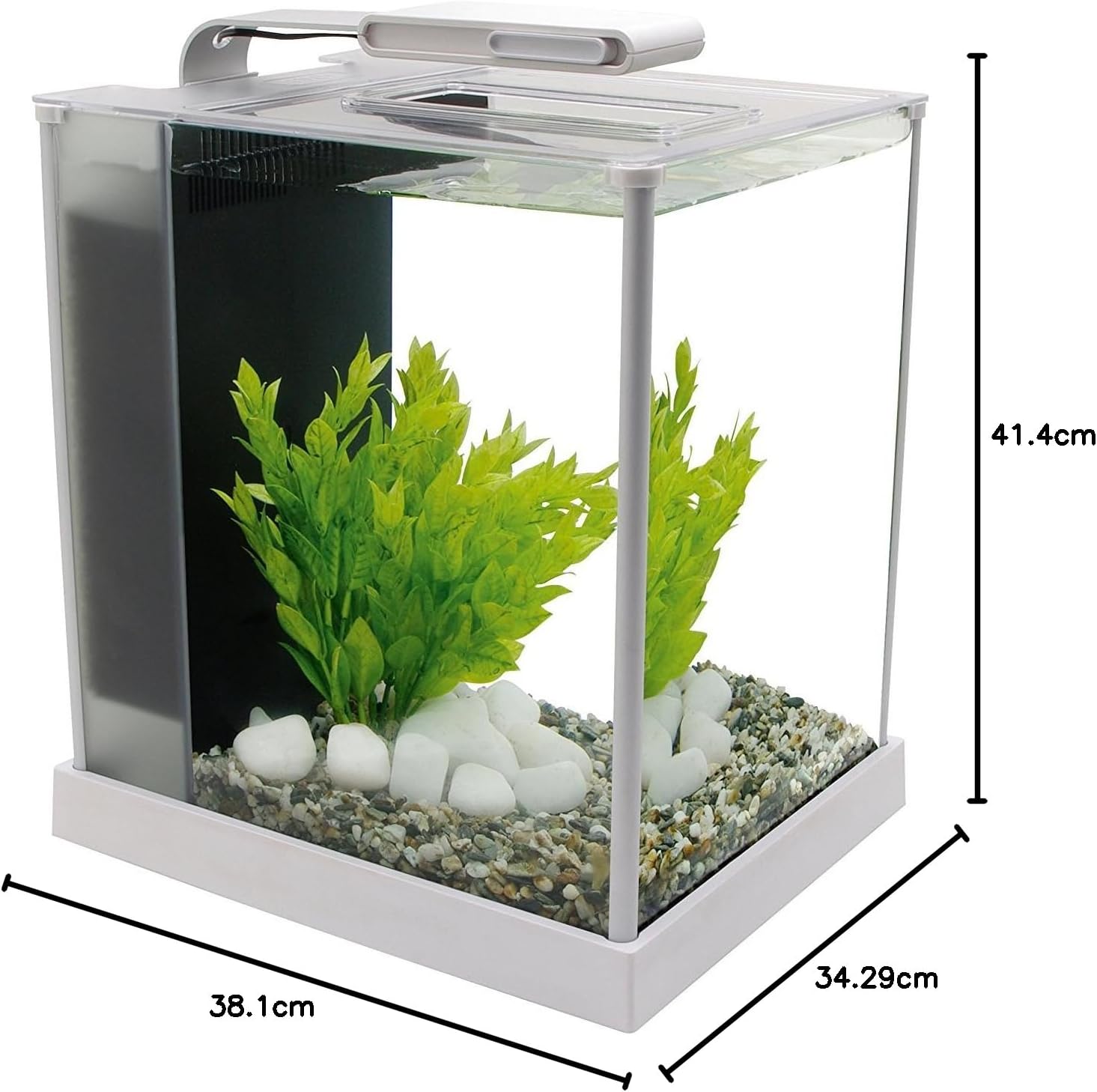 Aquarium Spec III 10 L Blanc