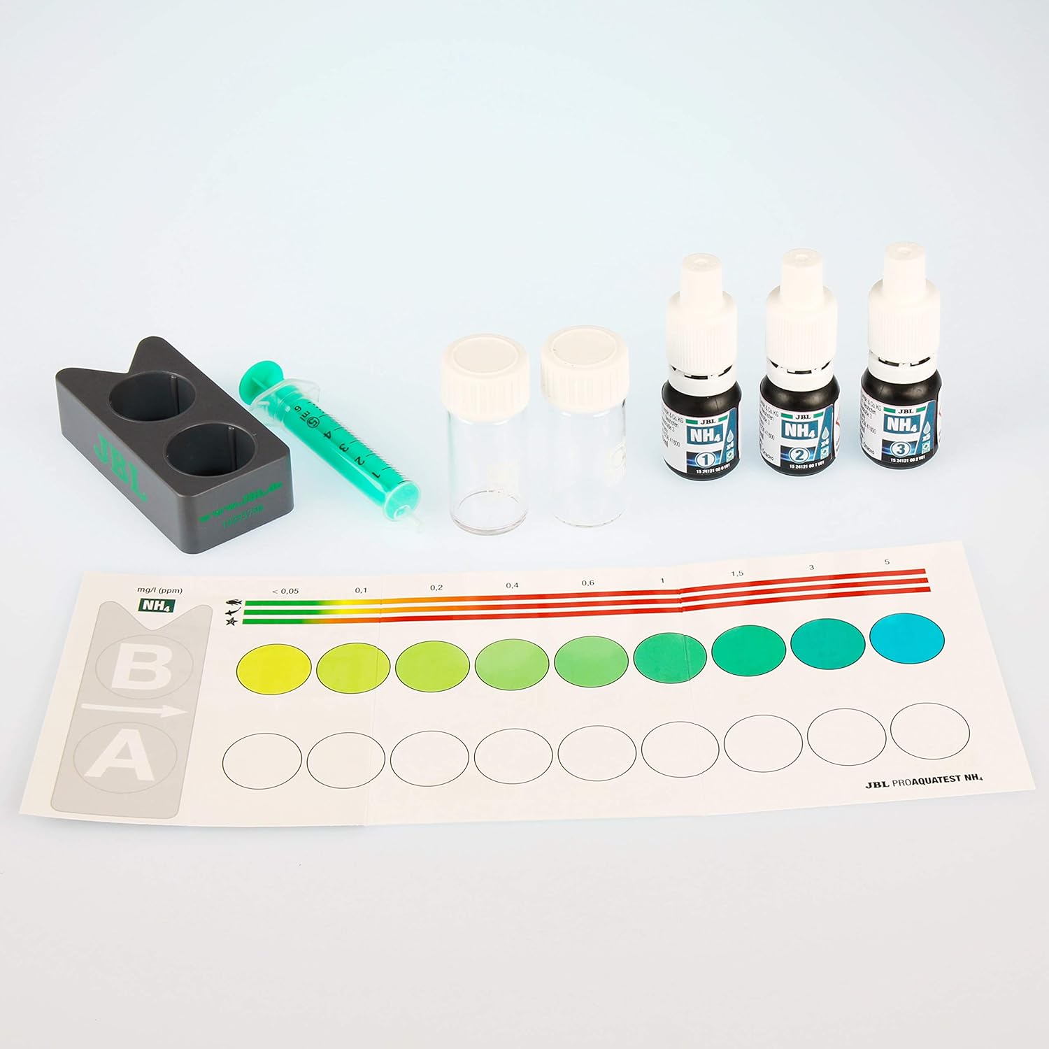 Jbl Proaquatest Nh4 Ammonium Pour Aquariophilie 9 Unité (Lot de 1) ProAqua (2019) Test