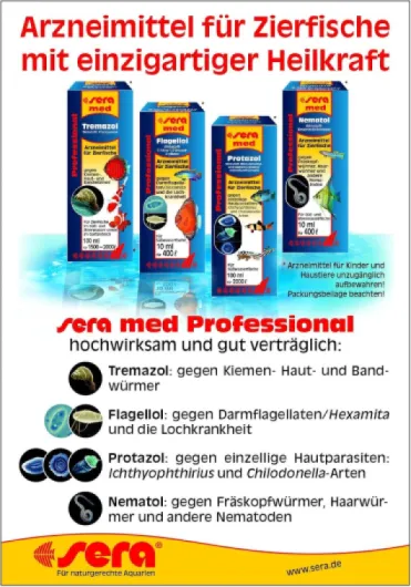 Sera Nematol Traitement d'eau pour Aquariophilie 10 ML 10 ml (Lot de 1)