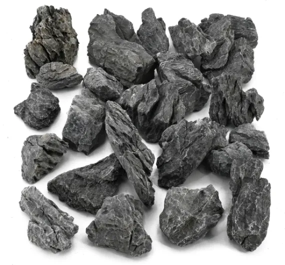 Pierres d’Aquarium Seiryu Rock 5kg Pierre Naturelle Dragon Stone pour aquascaping Aquarium décor Paysage Aquarium décoration modèle Miniature Jardin féerique(7,5-20cm) 5KG(7,5-20 cm)