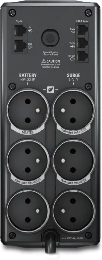 Power-Saving Back-UPS PRO - BR900G-FR - Onduleur 900VA (AVR, 6 Prises FR, USB, Logiciel d'arrêt) prises FR 900 VA / 540 Watt Unique