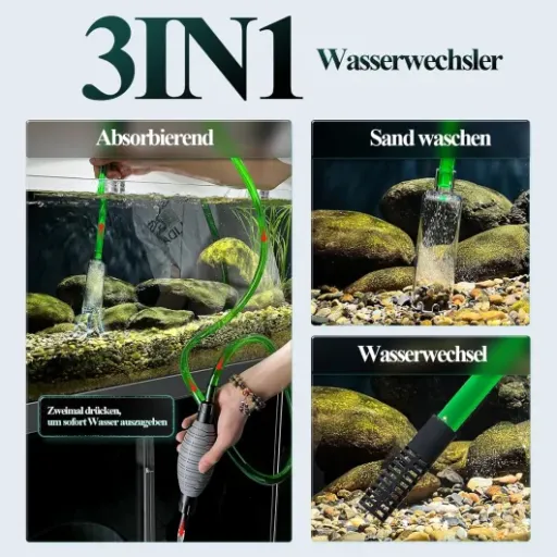 Test Boxtech Aquarium Changer l'eau : un siphon simple qui fait le job sans prise de tête