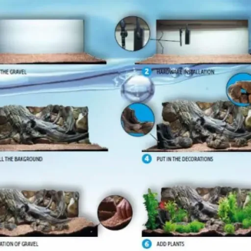 Test Fond d'aquarium 3D Corfou 146x54 : joli rendu, mais à ce prix on attend mieux