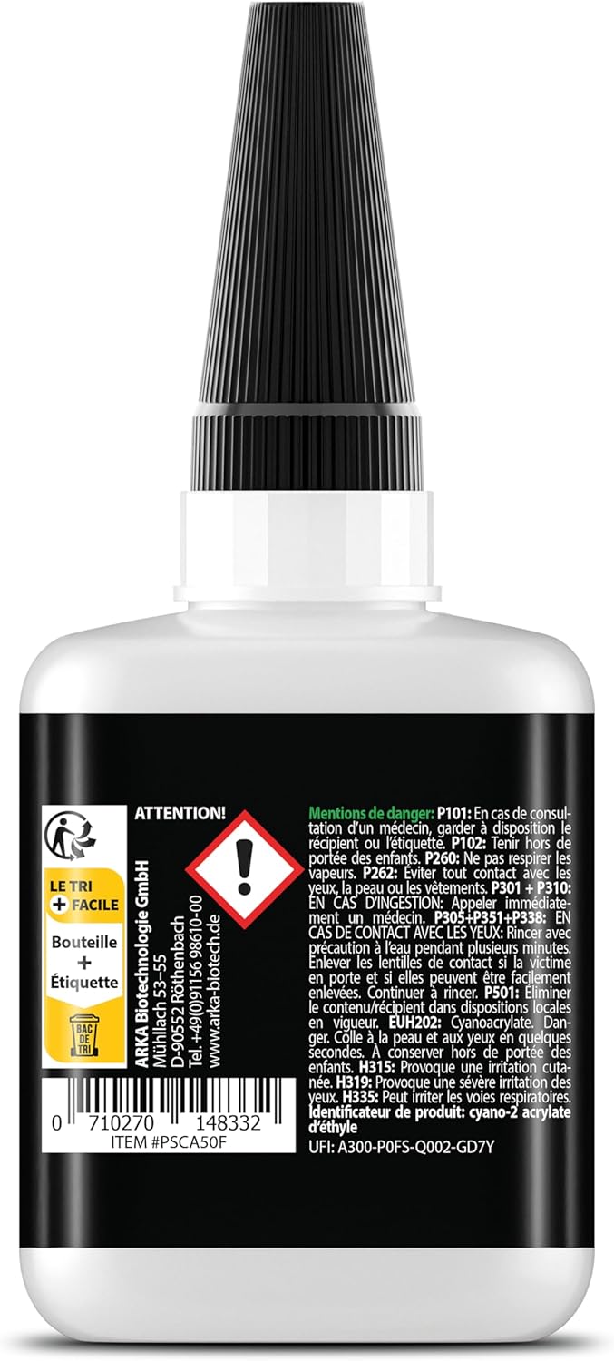 Colle plantes aquarium gel 50g – ARKA Plantscaper – colle aquascaping pour mousse, racines & décorations – application propre, sans coulure – sans danger pour crevettes, poissons & plantes 50 g Gel