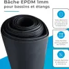 Test Bâche EPDM Jardiprotec 1mm (7x3m) : la bâche sérieuse pour bassin quand on veut être tranquille des années
