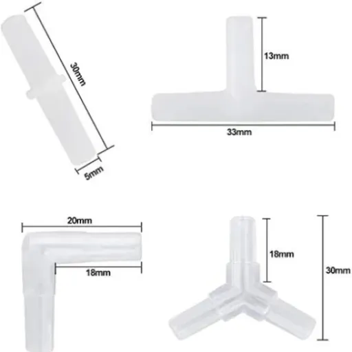 Test RUNCCI-YUN 60PCS Connecteurs du Tuyau d'air : le kit pas cher pour bricoler son circuit d'air d'aquarium