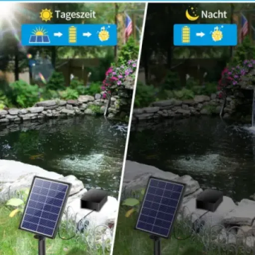Test Biling 3.5W Pompe d'aérateur d'étang Solaire : un petit bulleur autonome qui fait le job (avec quelques limites)