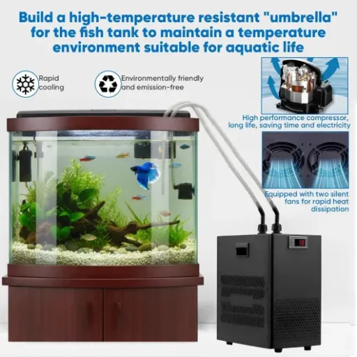 Test Refroidisseur d'eau d'aquarium 160L serebrant : le groupe froid pas cher qui fait le job (si on n'a pas peur du chinois)